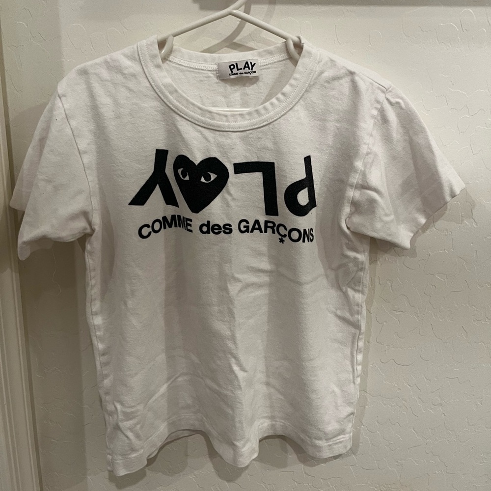 Comme des Garçons Play White T-Shirt